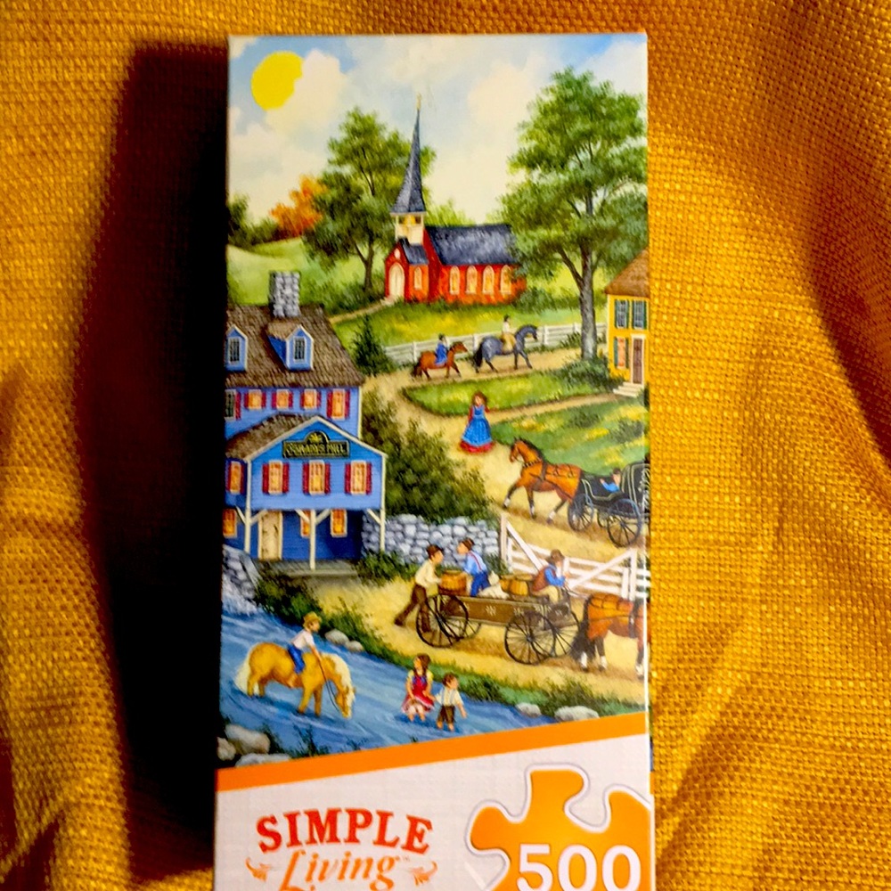 Simple LIVING 500 piece puzzle 19X14